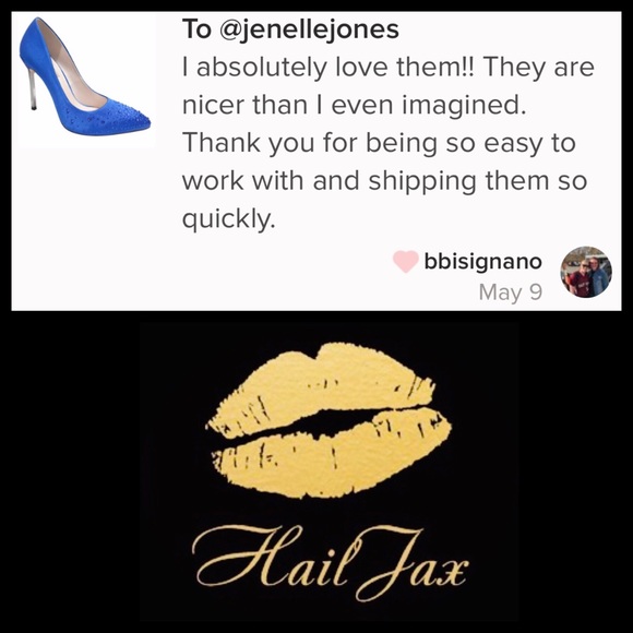 Royal Blue Satin Pump - Picture 2 of 8